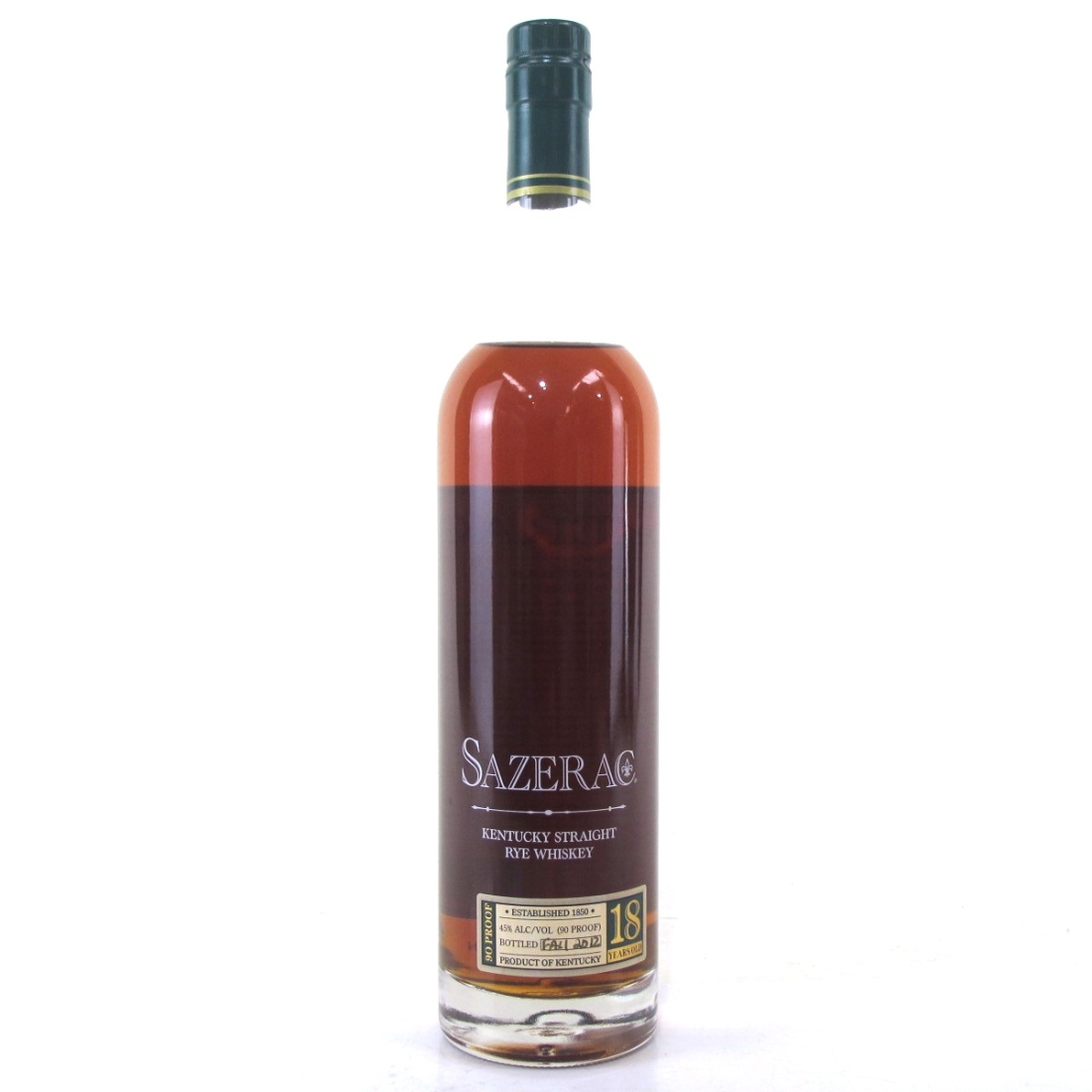 Sazerac 18 Year Old Rye / Fall 2012
