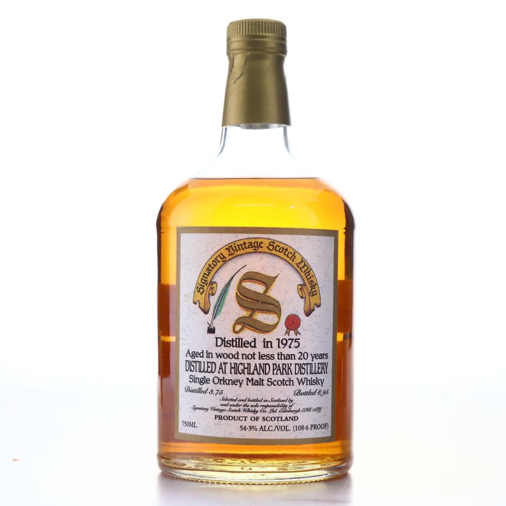 Highland Park 1975 Signatory Vintage 20 Year Old 75cl / US Import