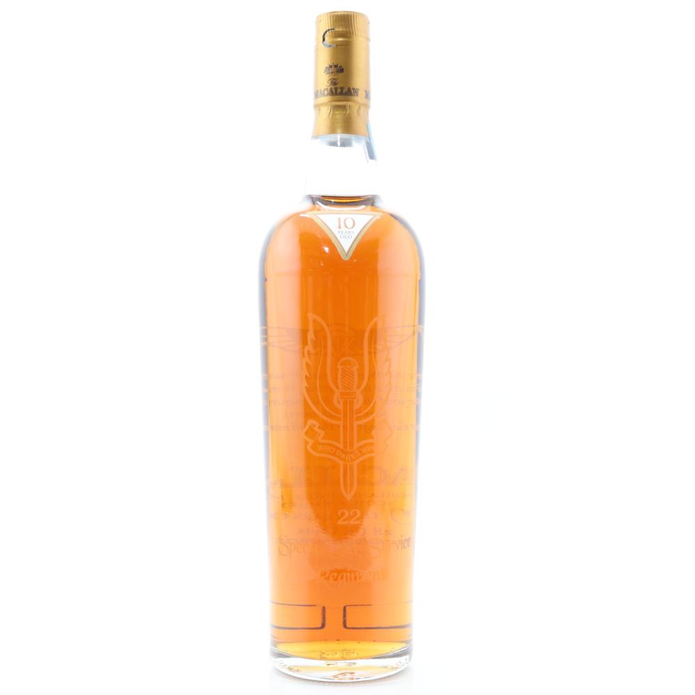 Macallan 10 Year Old 22 Special Air Service