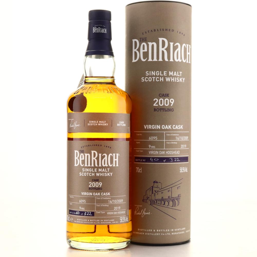 Benriach 2009 Single Virgin Oak Cask 9 Year Old #6095
