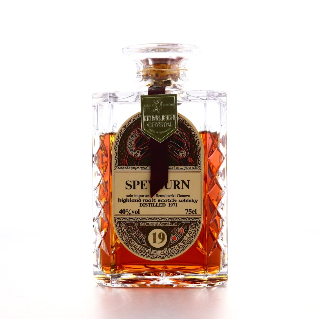 Speyburn 1971 Gordon and MacPhail 19 Year Old 