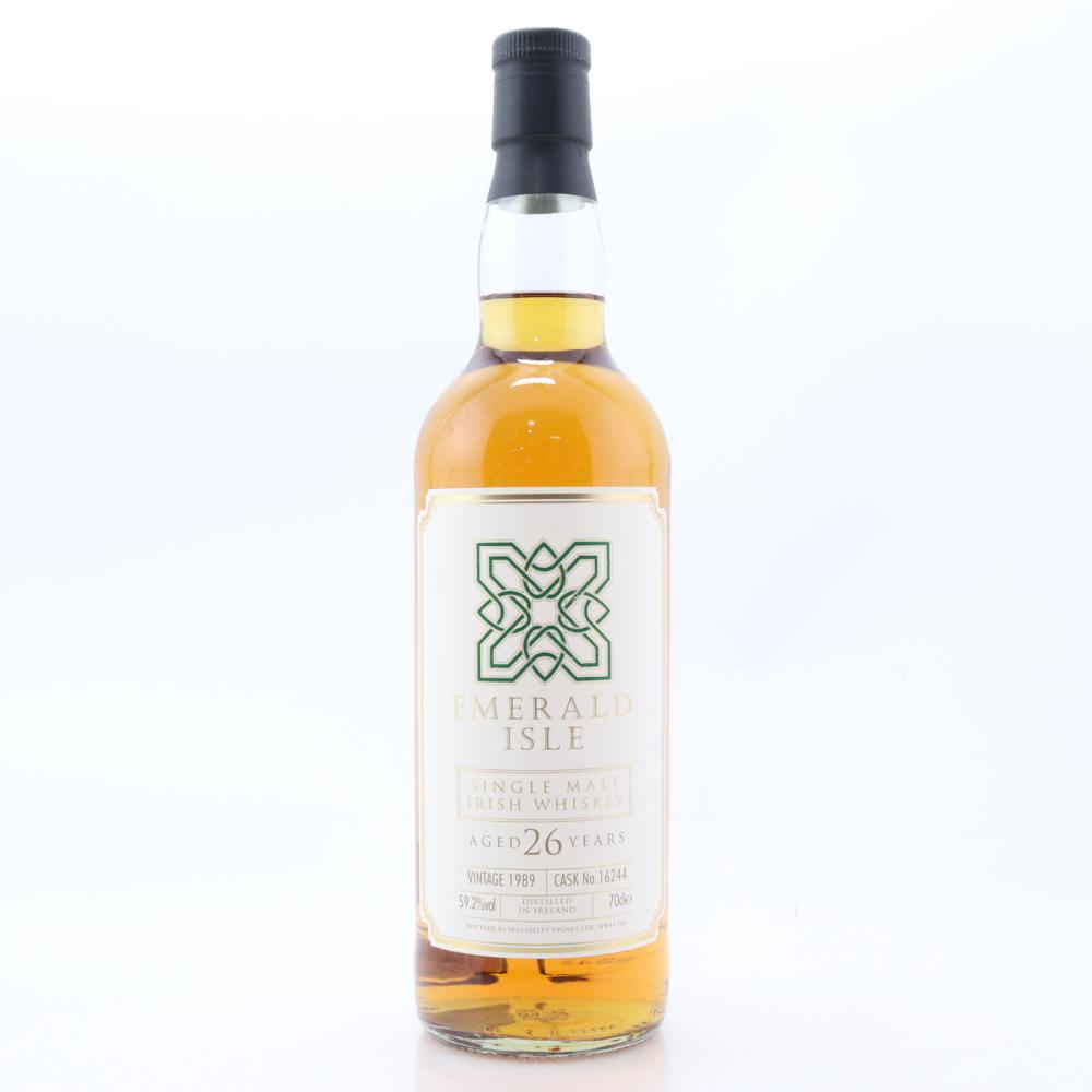 Emerald Isle 1989 Speciality Drinks 26 Year Old Irish Single Malt