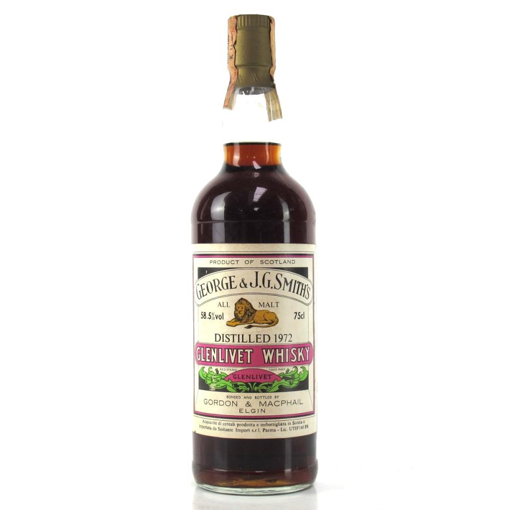 Glenlivet 1972 Gordon and MacPhail 1980s / Sestante