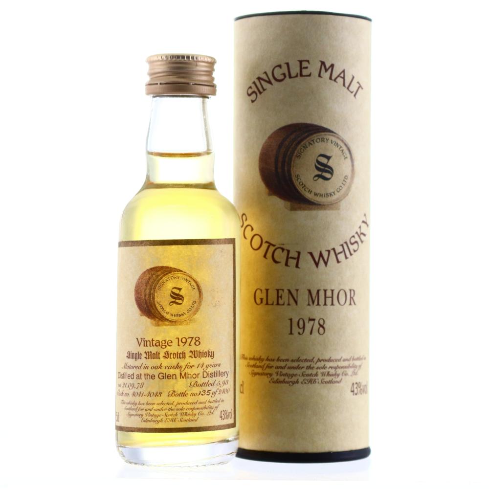 Glen Mhor 1978 Signatory Vintage 14 Year Old Miniature 5cl