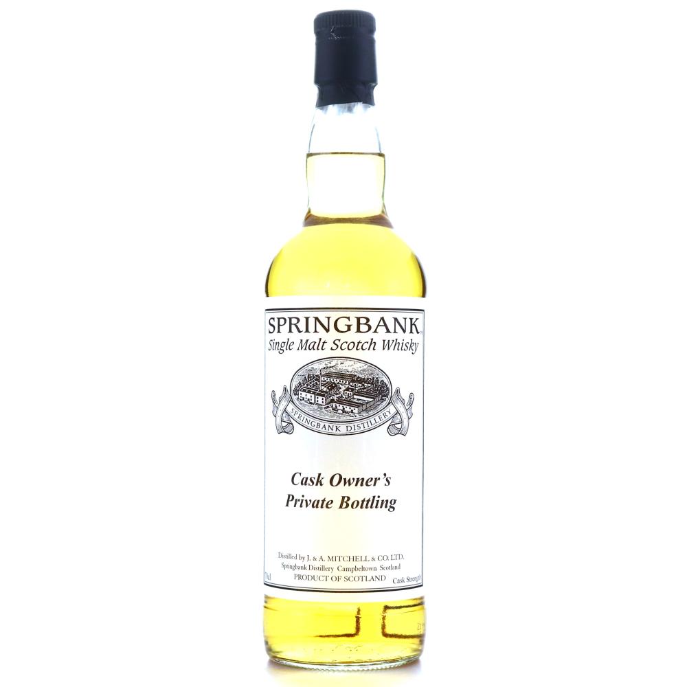 Springbank 1997 Private Bourbon Cask #128 / One of 24 Bottles