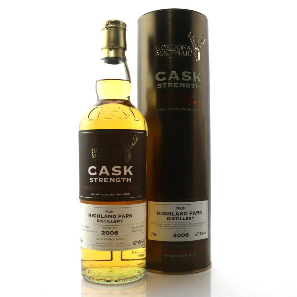 Highland Park 2006 Gordon and MacPhail Cask Strength