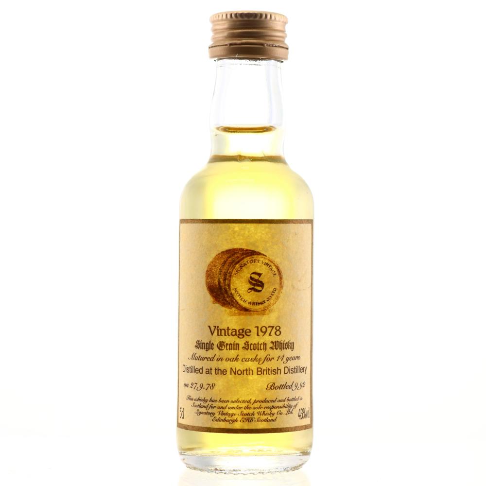 North British 1978 Signatory Vintage 14 Year Old Miniature 5cl