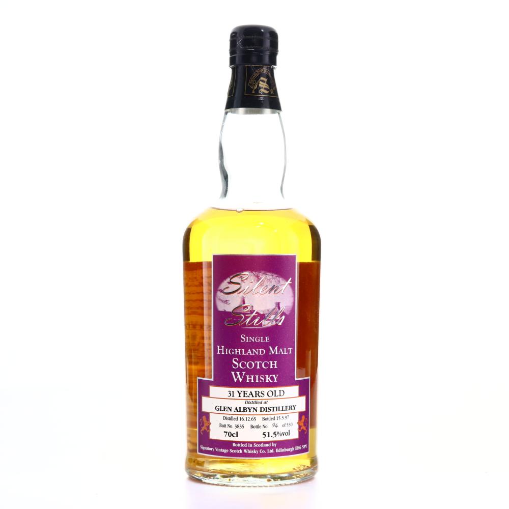 Glen Albyn 1965 Signatory Vintage 31 Year Old Silent Stills