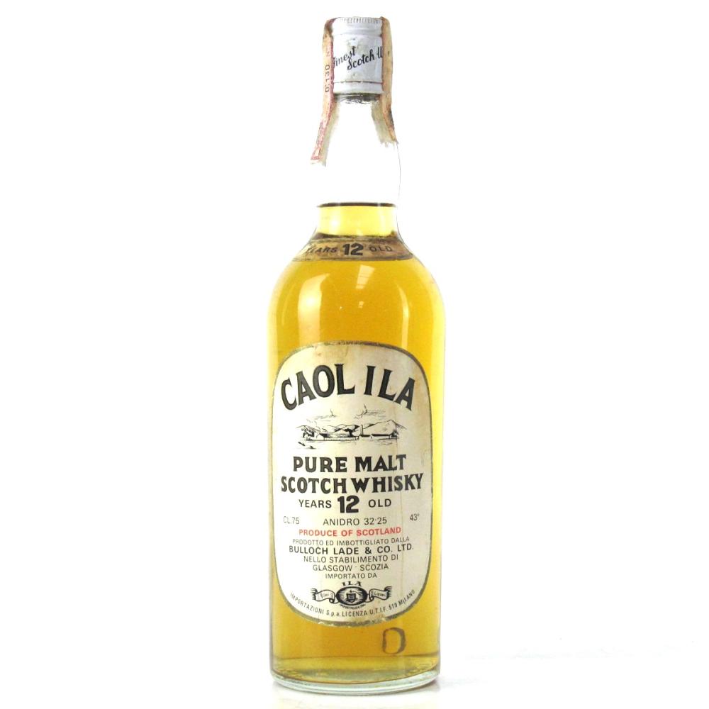 Caol Ila 12 Year Old / Bulloch Lade 1970s