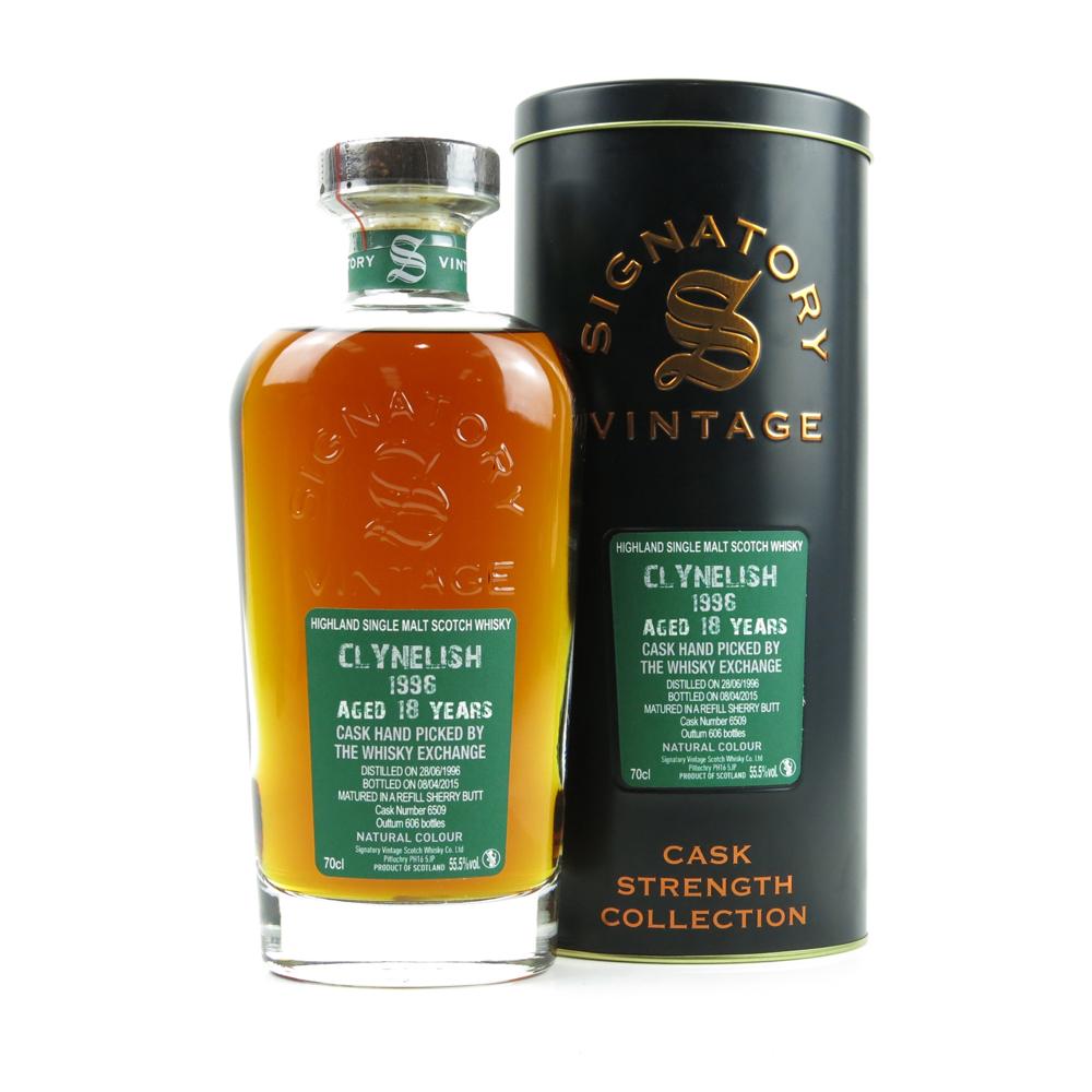 Clynelish 1996 Signatory Vintage Cask Strength 18 Year Old / TWE Exclusive