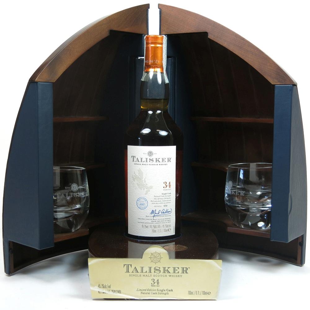 Talisker 34 Year Old Single Cask / Boat Cabinet