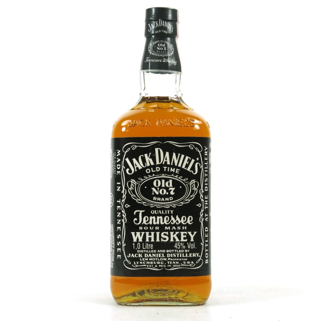 Jack Daniel's Old No.7 Pre-1987 1 Litre 