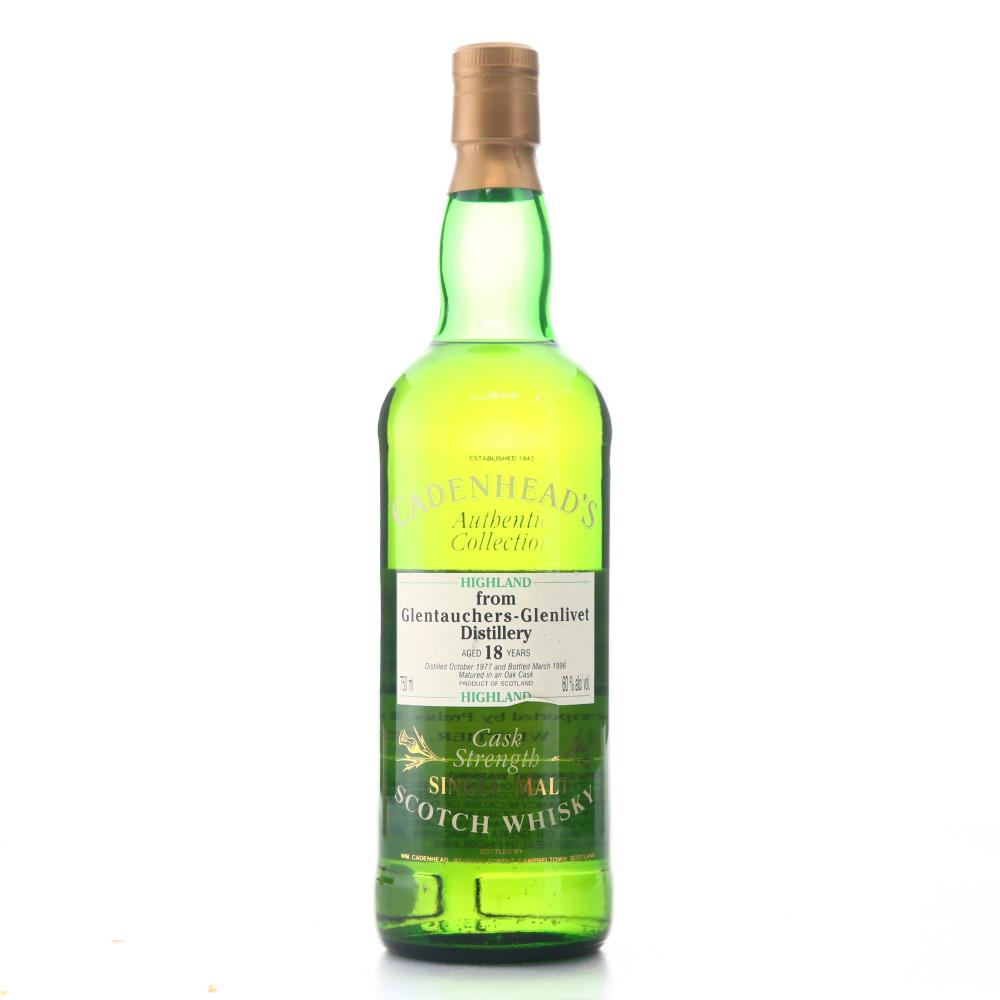 Glentauchers 1977 Cadenhead's 18 Year Old 75cl / US Import