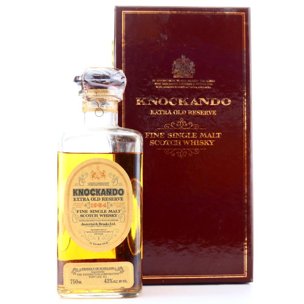 Knockando 1964 Extra Old Reserve 21 Year Old 75cl / US Import