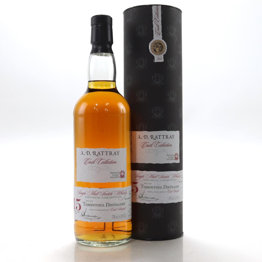 Tomintoul 1999 Dewar Rattray 15 Year Old