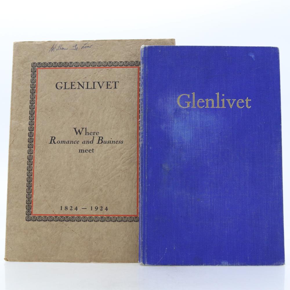 Glenlivet Where Romance & Business Meet 1924 & 1964 Editions