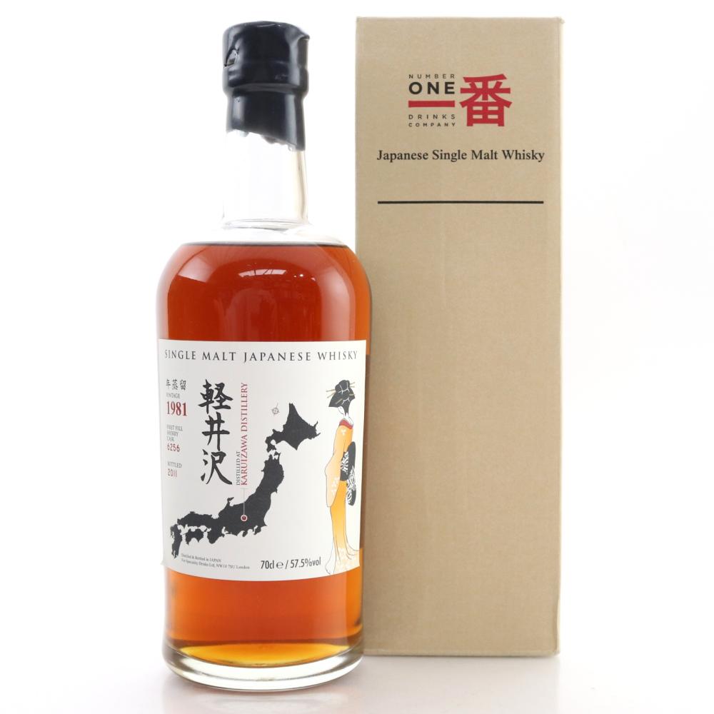 Karuizawa 1981 Single Cask #6256 / TWE Geisha Label 2011