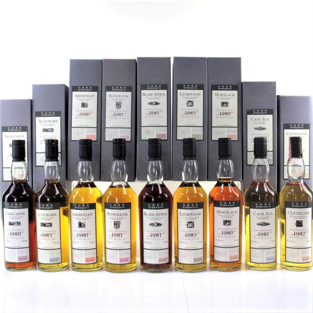 Flora and Fauna Cask Strength Complete Collection 9 x 70cl