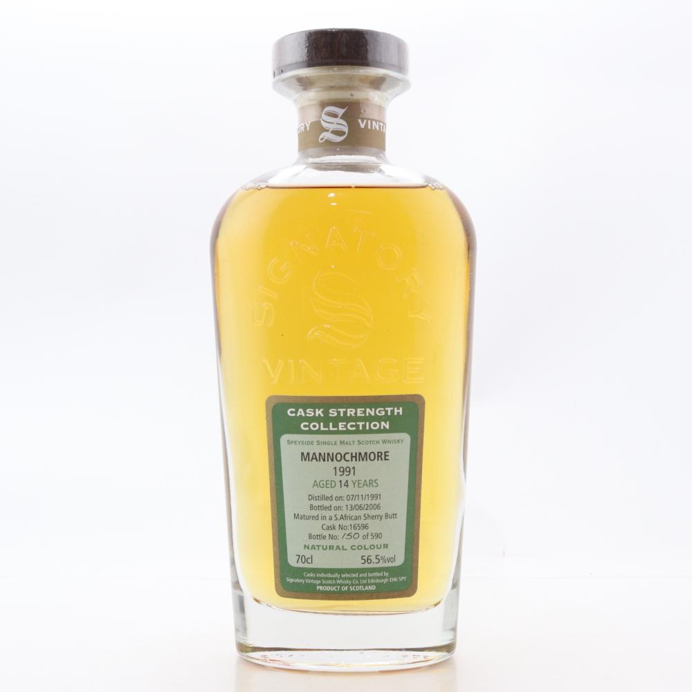 Mannochmore 1991 Signatory Vintage 14 Year Old Cask Strength