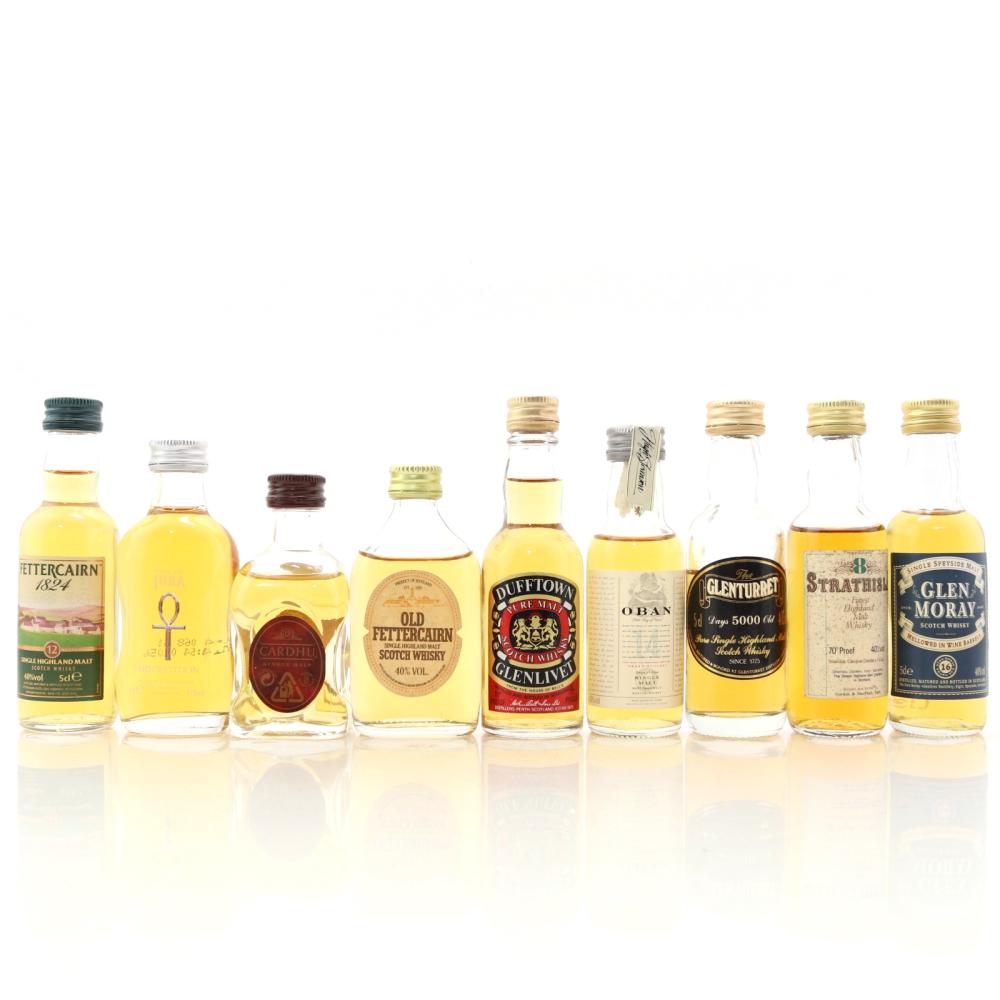 Miscellaneous Single Malt Miniature Selection 9 x 5cl