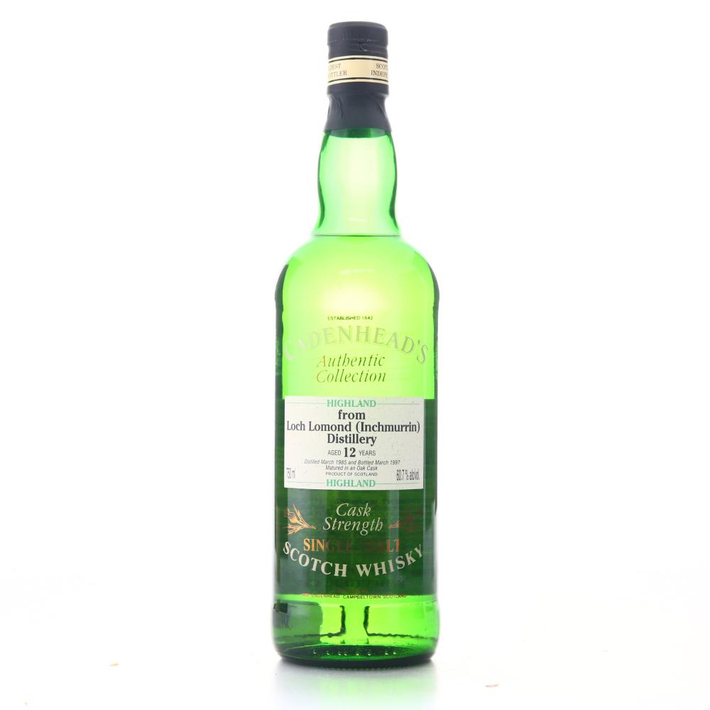 Inchmurrin 1985 Cadenhead's 12 Year Old 75cl / US Import