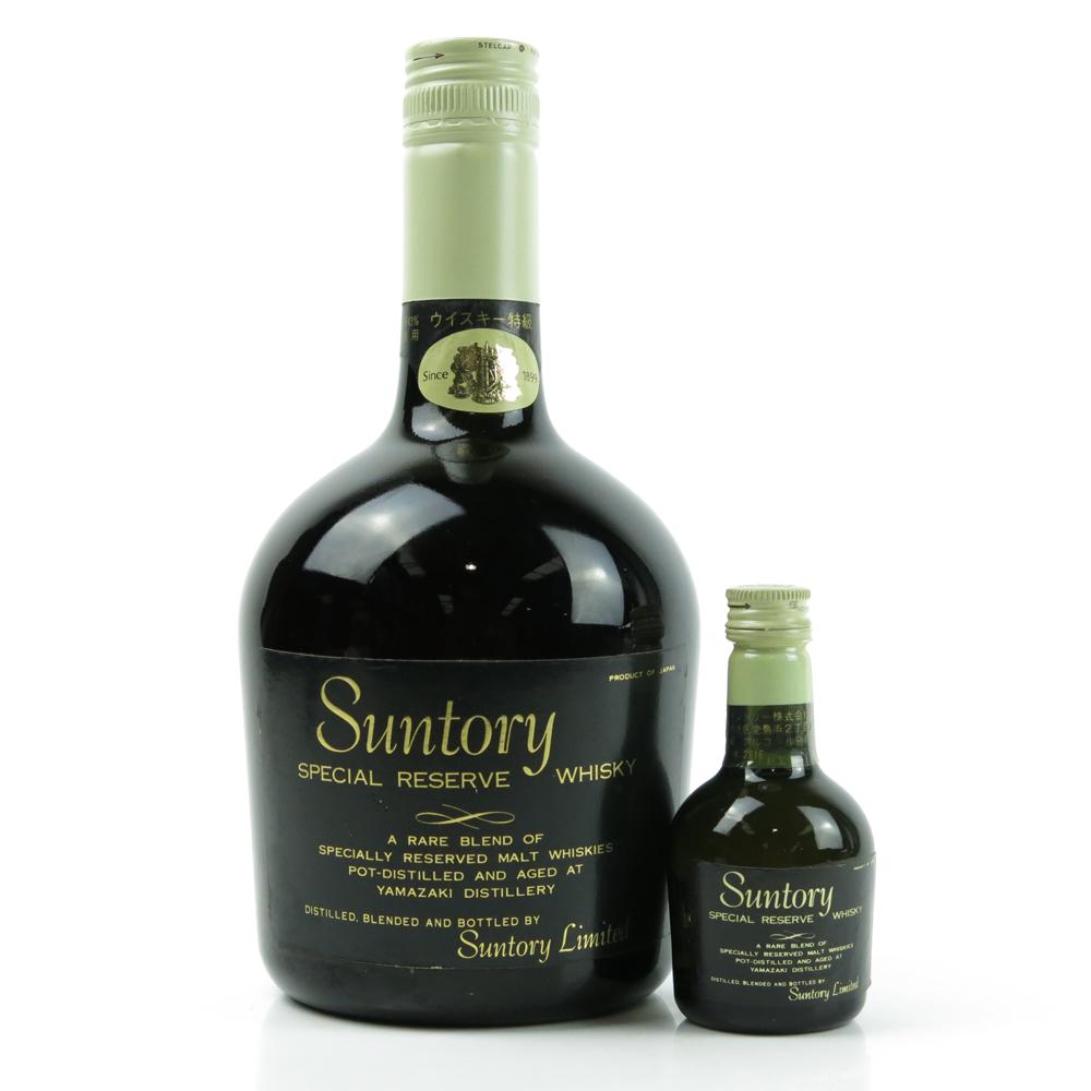Suntory Special Reserve and Miniature