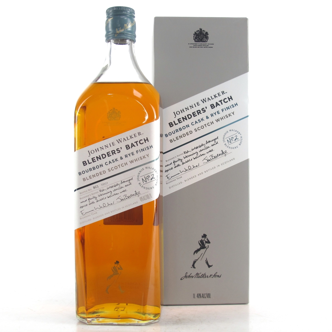 Johnnie Walker Blenders'  Batch #2 Bourbon Cask & Rye Finish 1 Litre
