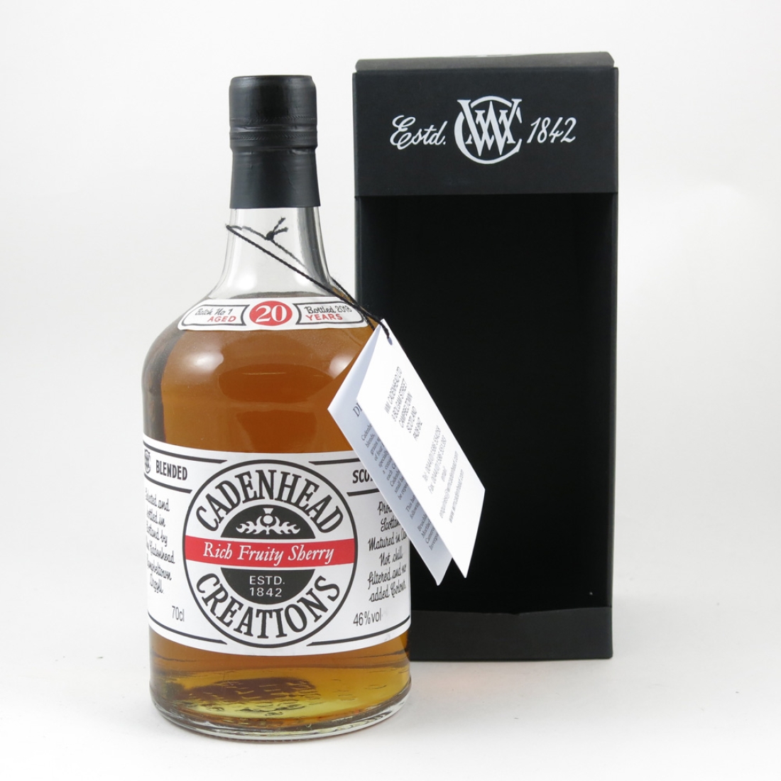 Cadenhead Creations Rich Fruity Sherry 20 year old Blend