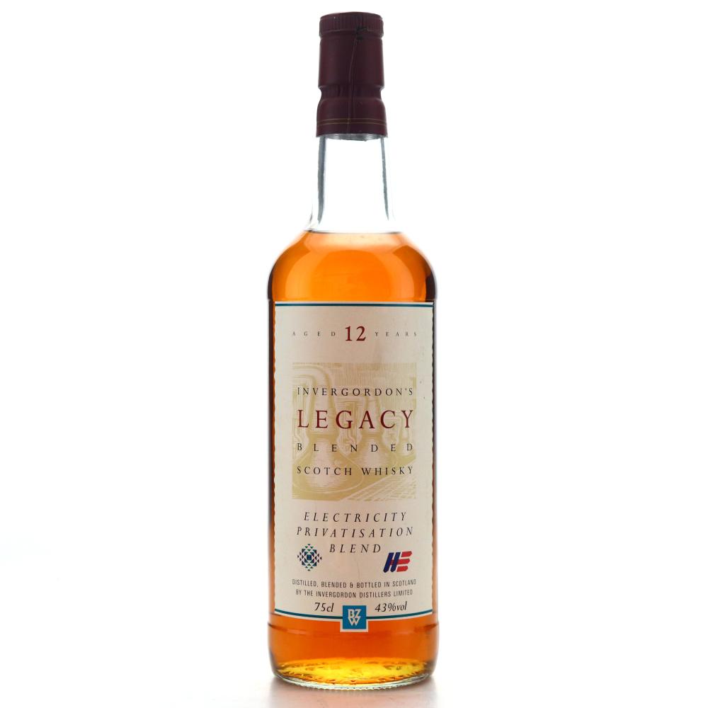 Invergordon 12 Year Old Electricity Privatisation Blend