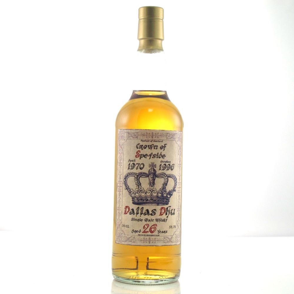 Dallas Dhu 1970 Private Cask 26 Year Old / Crown of Speyside