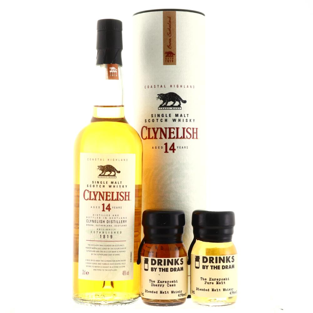 Clynelish 14 Year Old 20cl and Kurayoshi Miniature 2 x 3cl