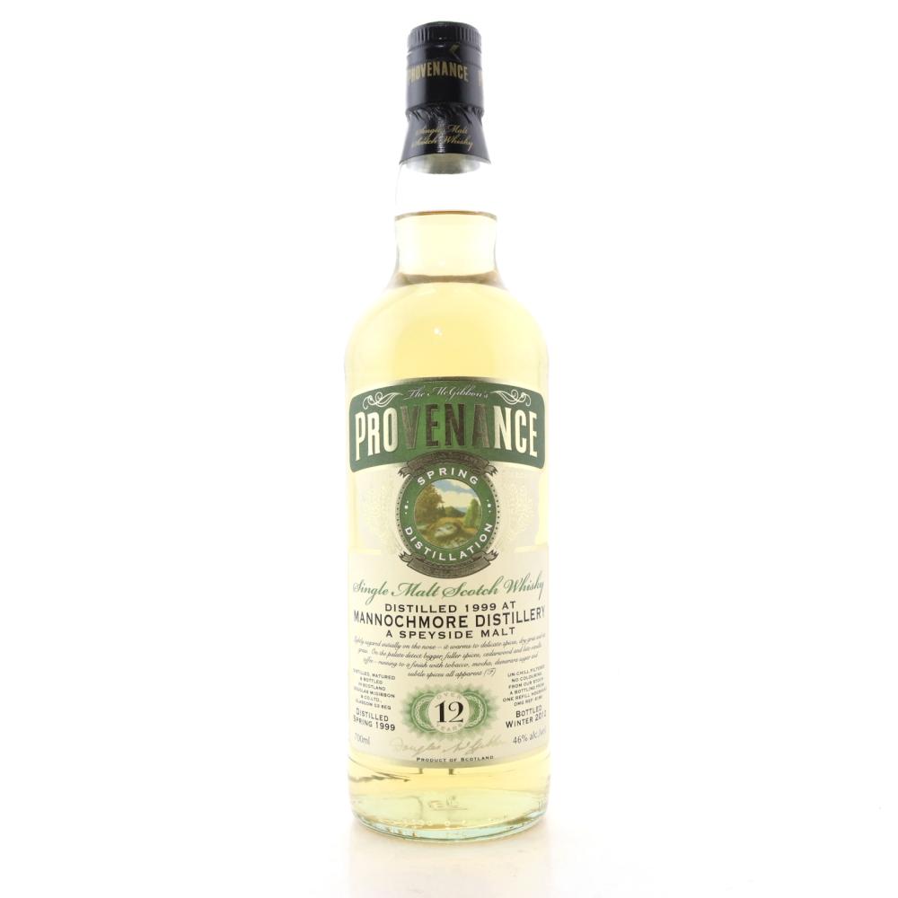 Mannochmore 1999 Douglas McGibbon 12 Year Old