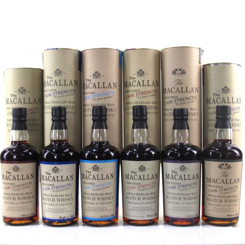 Macallan Exceptional Cask Collection 6 x 50cl / First Release