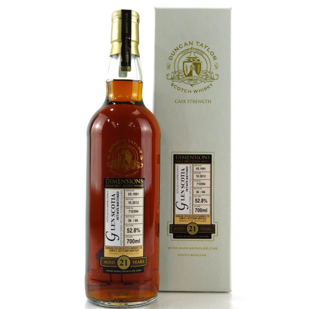 Glen Scotia 1991 Duncan Taylor 21 Year Old