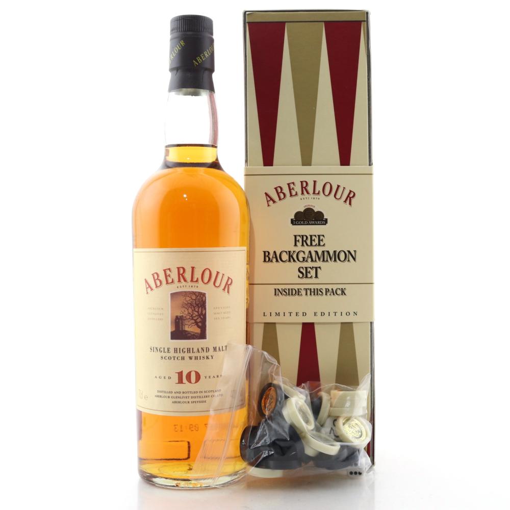Aberlour 10 Year Old / with Backgammon Set
