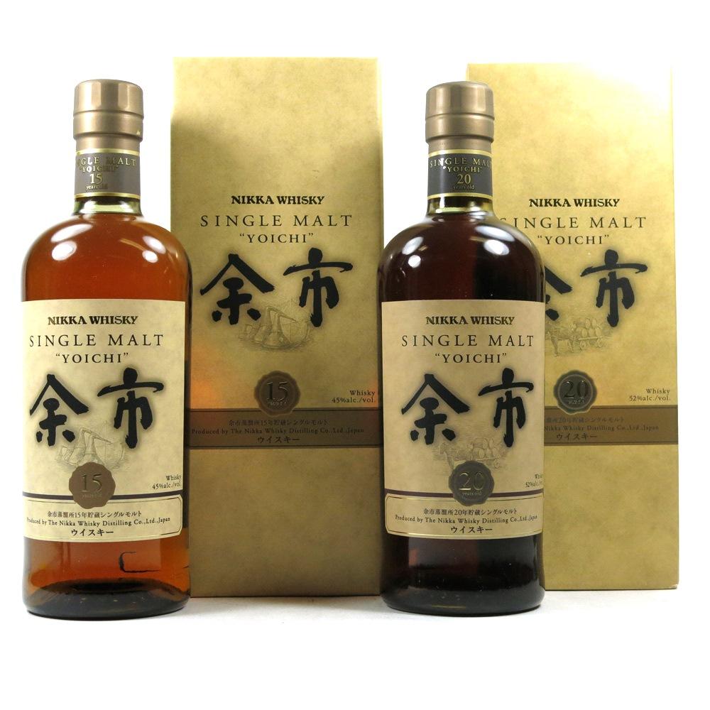 Yoichi 15 and 20 Year Old 2 x 70cl