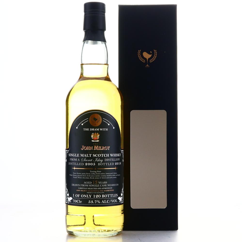 Secret Islay 2005 John Milroy 13 Year Old