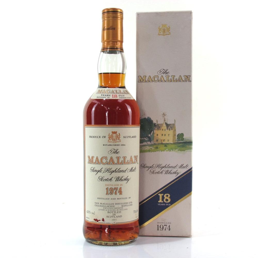 Macallan 18 Year Old 1974 / Dutch Import