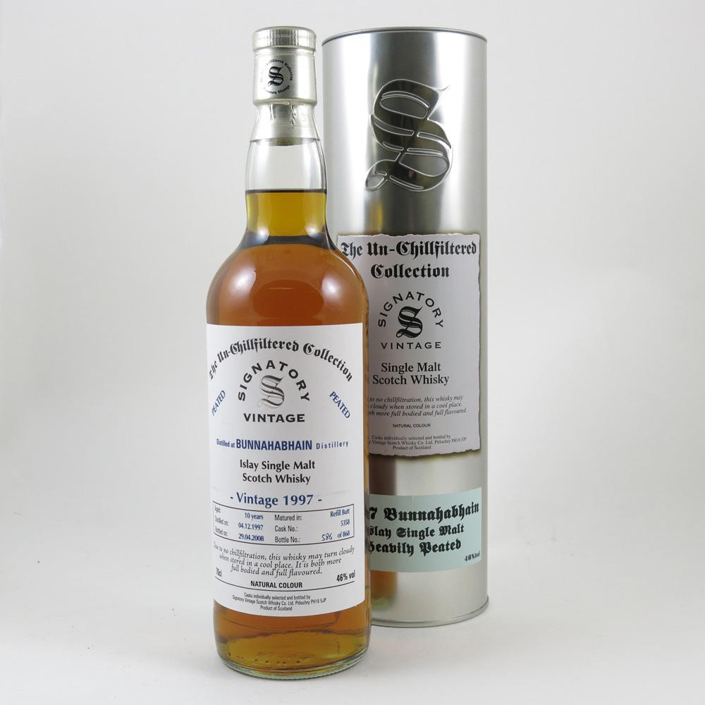 Bunnahabhain 1997 Signatory Vintage Heavily Peated