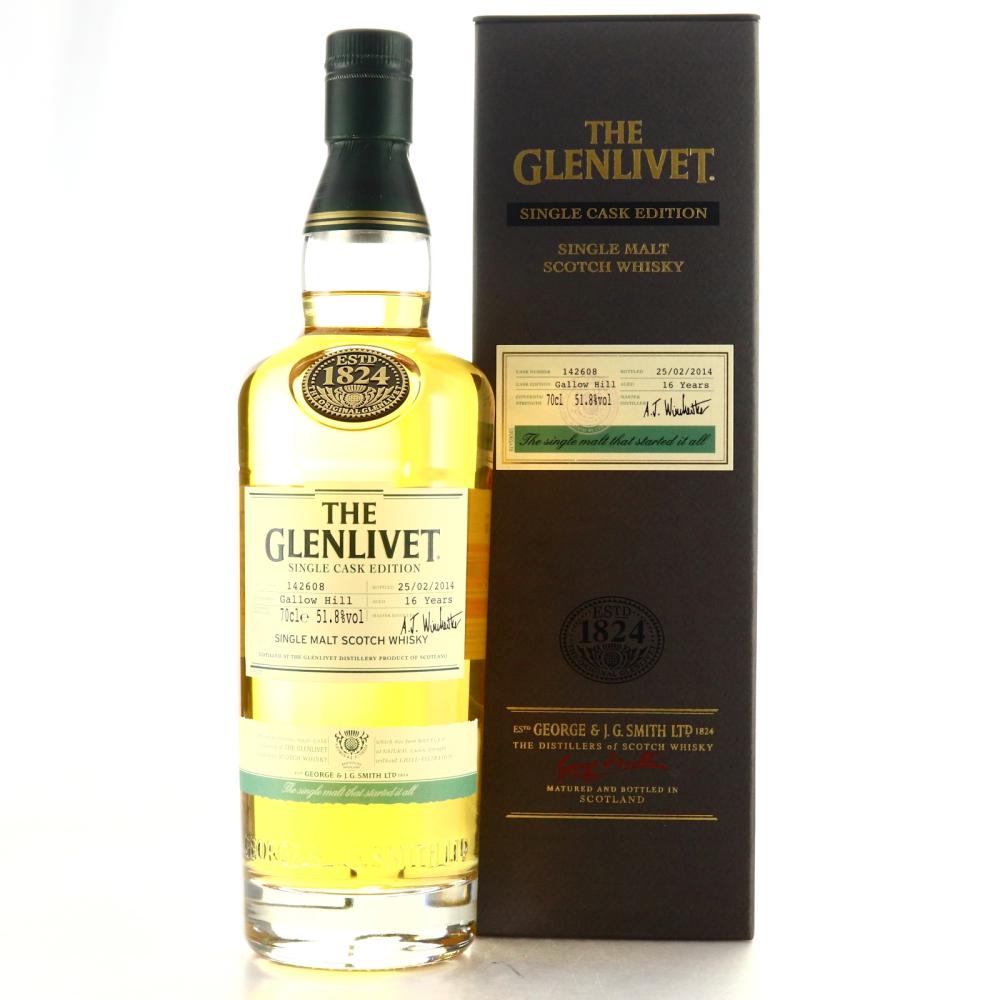 Glenlivet 16 Year Old Single Cask #142608 / Gallow Hill
