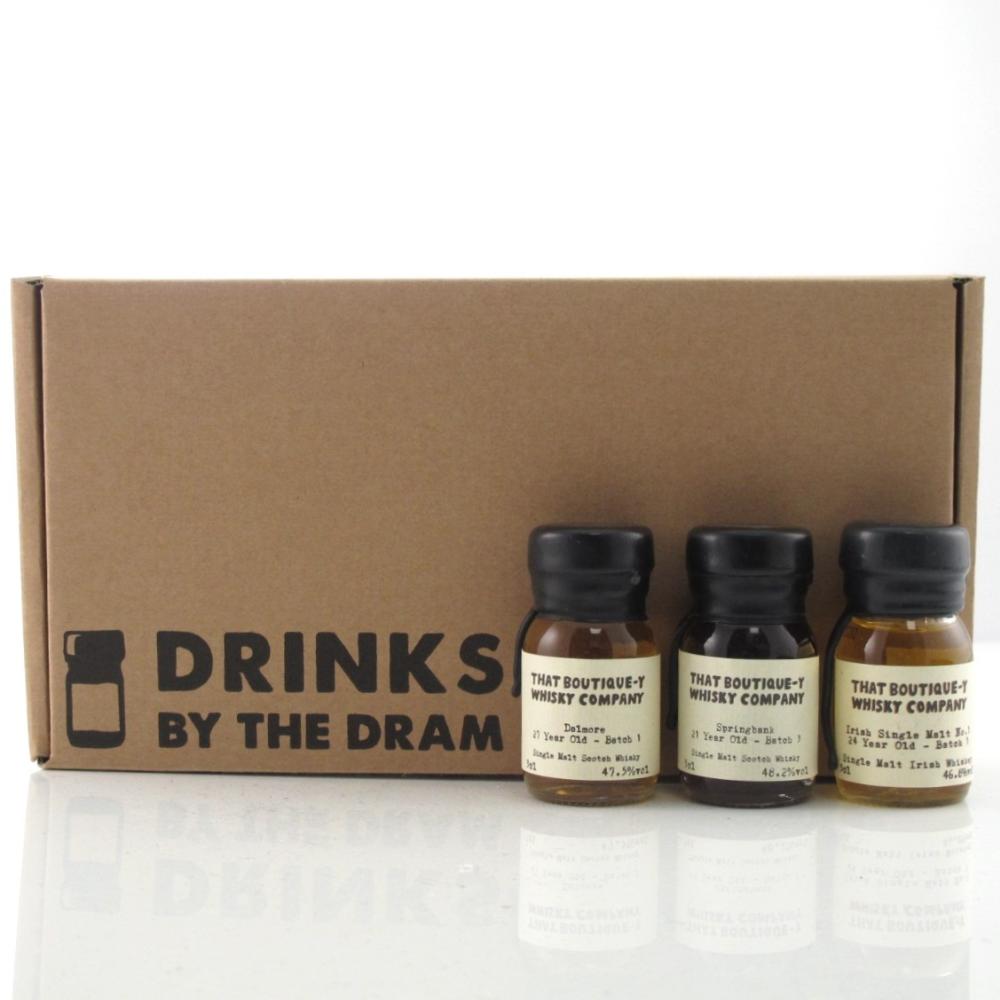 That Boutique-y Whisky Company Miniature Selection 3 x 3cl / including Dalmore 27 Year Old