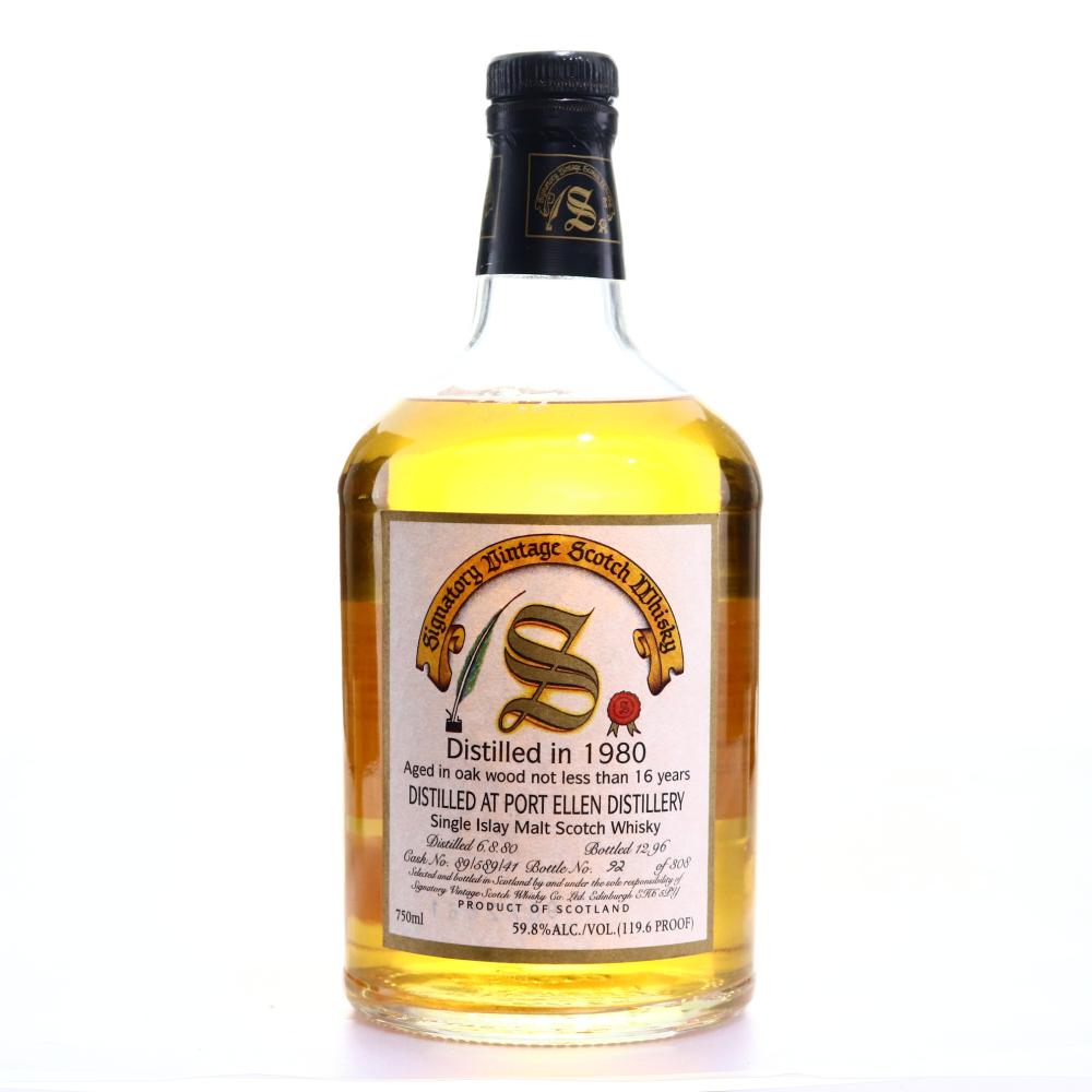 Port Ellen 1980 Signatory Vintage 16 Year Old 75cl / US Import