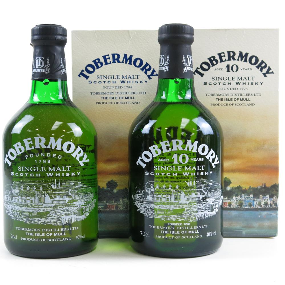 Tobermory 10 Year Old and Tobermory Single Malt 2 x 70cl