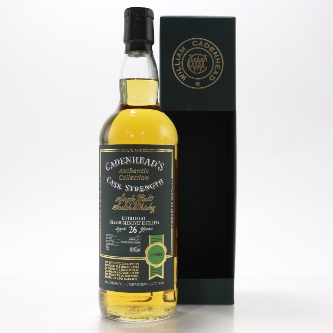 Speyside 1991 Cadenhead's 26 Year Old