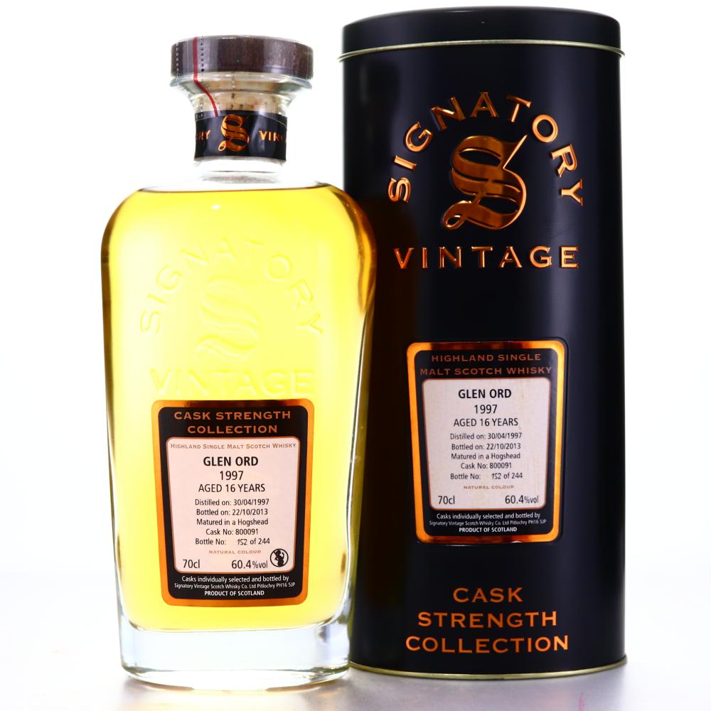 Glen Ord 1997 Signatory Vintage 16 Year Old Cask Strength