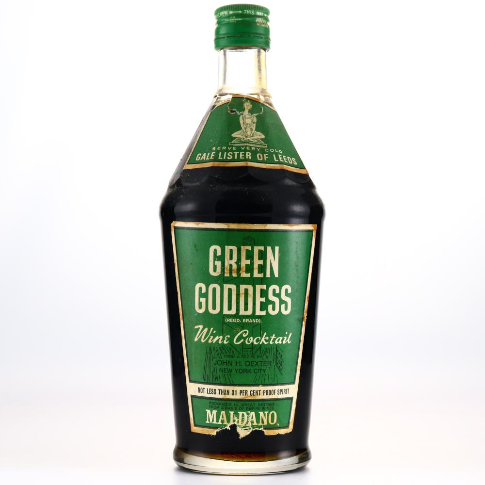 Green Goddess Wine Cocktail 1960s