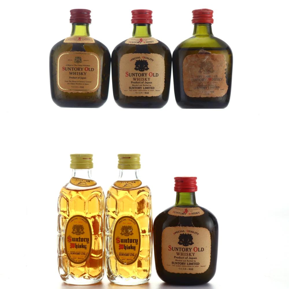 Suntory Miniatures x 6