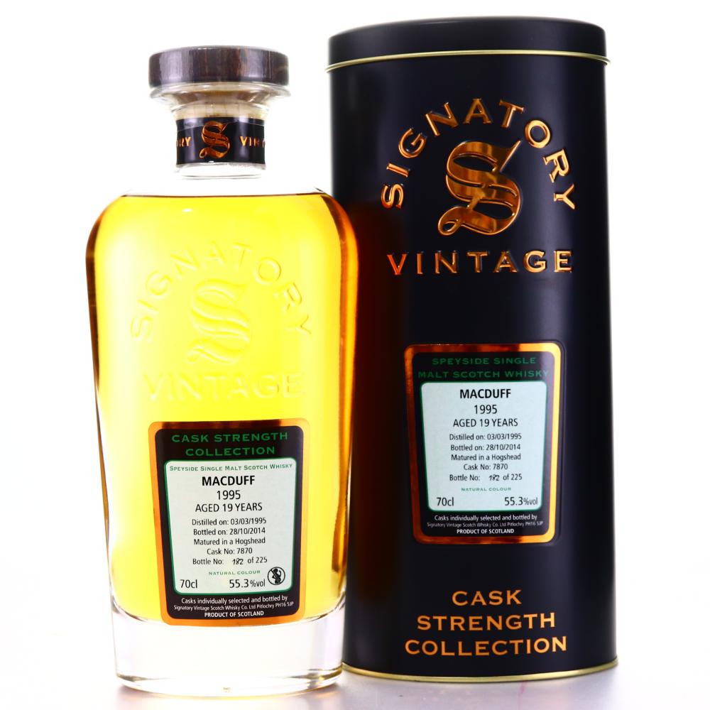 Macduff 1995 Signatory Vintage 19 Year Old Cask Strength