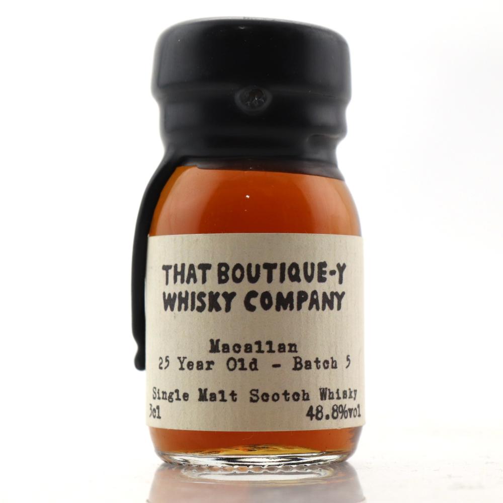 Macallan 25 Year Old That Boutique-y Whisky Company Miniature 3cl