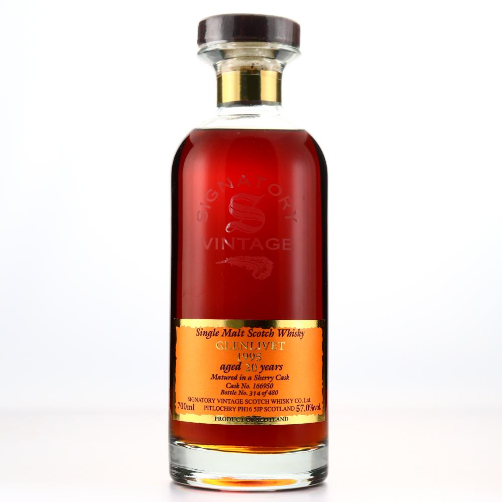 Glenlivet 1995 Signatory Vintage 20 Year Old